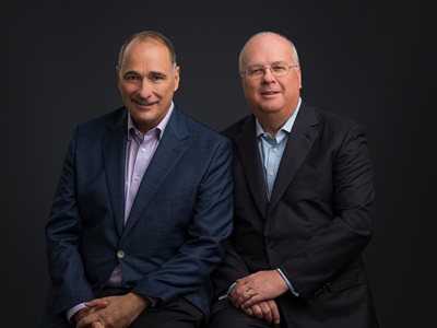 David Axelrod and Karl Rove